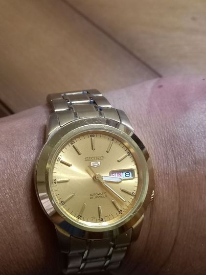 ทอง Seiko นาฬิกา ไซโก้  ออโต้