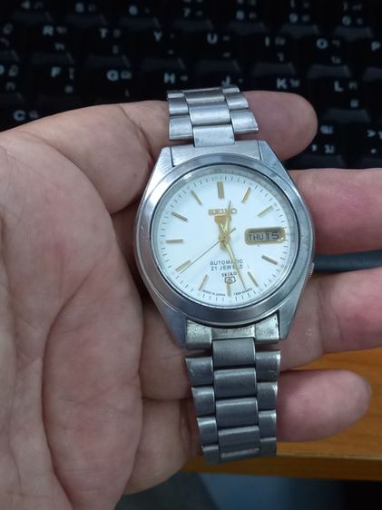 ขาว Seiko ไซโก้  ออโต้