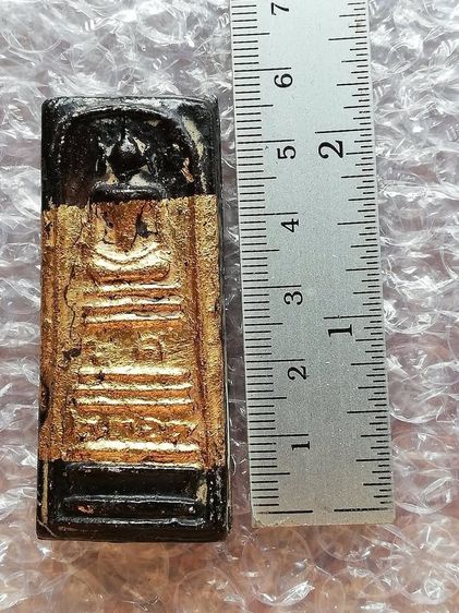 พระสมเด็จพิมพ์ไพ่ตองลงรักปิดทองเก่า(ขนาดใหญ่พิเศษ) คละพิมพ์ ปี ๒๓๖๗ รูปที่ 5