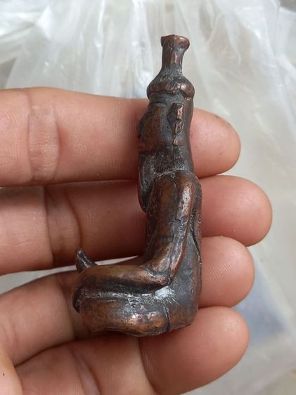 รูปหล่อโบราณปู่ฤาษี หรือพ่อแก่ ศิลปทางใต้ เนื้อสัมฤทธิ์ทองแดง พุทธคุณเด่นทางด้านเมตตามหานิยม โชคลาภ และปกป้องคุ้มครอง รูปที่ 6