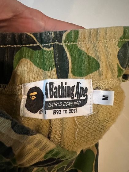 กางเกง a bathing ape ลายcamo เอว30-33 รูปที่ 3