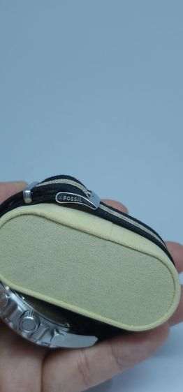 Z001 FOSSIL Chronograph 100M นาฬิกาทหารเท่ๆ สายผ้า NATO มือสองสภาพดี รูปที่ 8
