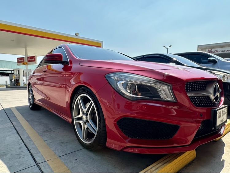 Mercedes-Benz CLA-Class 2016 CLA250 AMG Sedan เบนซิน เกียร์อัตโนมัติ แดง รูปที่ 2