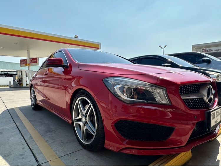 รถ Mercedes-Benz CLA-Class CLA250 AMG สี แดง