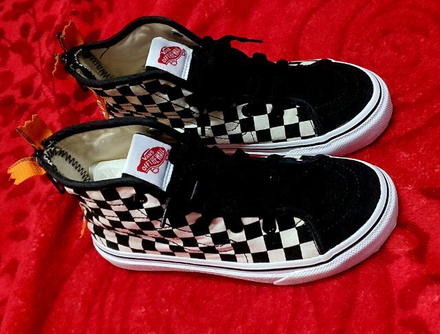 รองเท้าผ้าใบ VAN เด็กชาย ความยาวเท้า 21 ซม เหมือนใหม่ รูปที่ 7