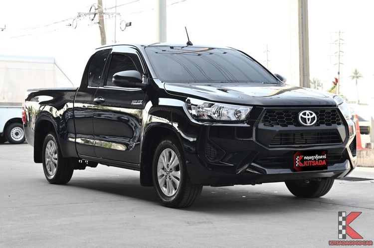 Toyota Hilux Revo 2024 2.4 Z Edition Entry Pickup ดีเซล ไม่ติดแก๊ส เกียร์อัตโนมัติ ดำ