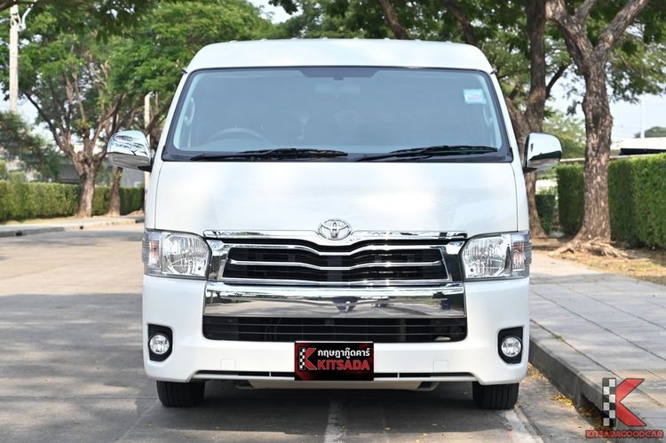 Toyota Ventury 2019 2.7 G Van เบนซิน ไม่ติดแก๊ส เกียร์อัตโนมัติ ขาว รูปที่ 2