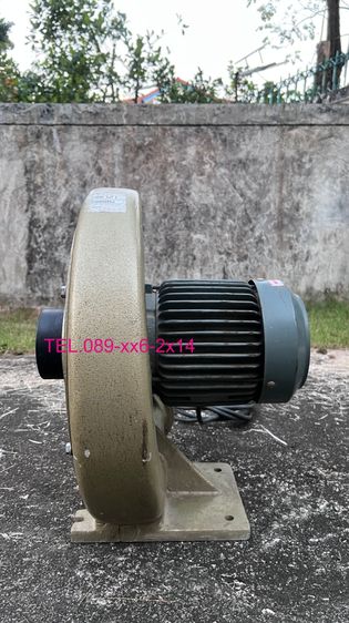 VENZ BLOWER เทอร์โบโบลเวอร์ พัดลมหอยโข่ง รุ่น MB-15 1HP 2Pole ไฟ 220 1 แรงม้า พร้อมหัวปากท่อ 4 นิ้วพร้อมใช้งาน รูปที่ 4