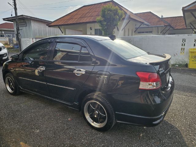 Toyota Vios 2008 1.5 E เบนซิน ไม่ติดแก๊ส เกียร์อัตโนมัติ ดำ รูปที่ 2