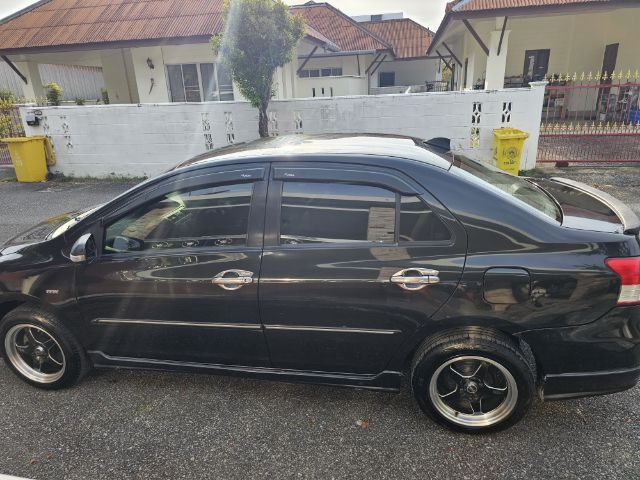 Toyota Vios 2008 1.5 E เบนซิน ไม่ติดแก๊ส เกียร์อัตโนมัติ ดำ รูปที่ 4