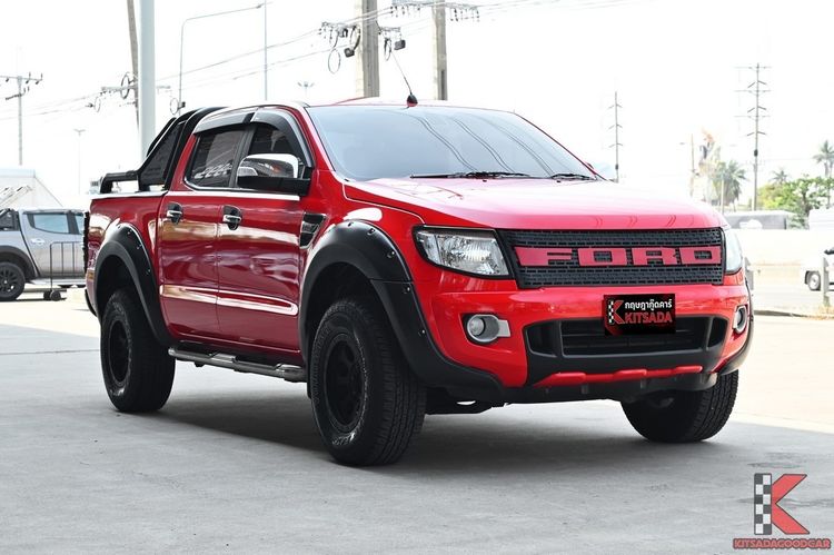 รถ Ford Ranger 2.2 Hi-Rider XLT สี แดง