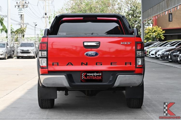 Ford Ranger 2015 2.2 Hi-Rider XLT Pickup ดีเซล ไม่ติดแก๊ส เกียร์ธรรมดา แดง รูปที่ 4