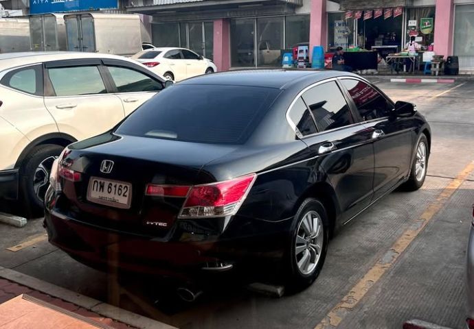 Honda Accord 2008 2.0 E i-VTEC Sedan เบนซิน ไม่ติดแก๊ส เกียร์อัตโนมัติ ดำ รูปที่ 4