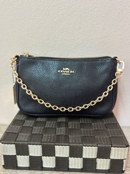 Coach Nolita 19 In Pebbled Leather สีดำ อะไหล่ทอง สภาพสวยกริบ รูปที่ 15