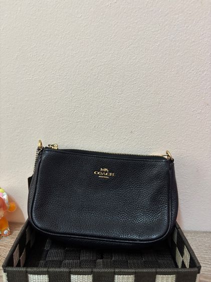 Coach Nolita 19 In Pebbled Leather สีดำ อะไหล่ทอง สภาพสวยกริบ รูปที่ 12