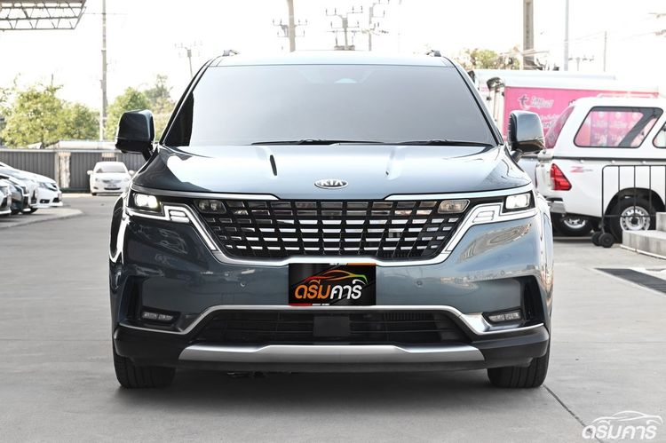 Kia Carnival 2021 2.2 SXL Utility-car ดีเซล ไม่ติดแก๊ส เกียร์อัตโนมัติ เทา รูปที่ 2