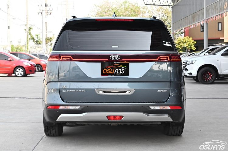 Kia Carnival 2021 2.2 SXL Utility-car ดีเซล ไม่ติดแก๊ส เกียร์อัตโนมัติ เทา รูปที่ 4