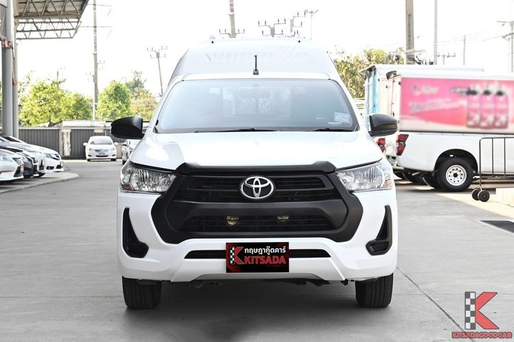 Toyota Hilux Revo 2020 2.4 Entry Pickup ดีเซล ไม่ติดแก๊ส เกียร์อัตโนมัติ ขาว รูปที่ 2