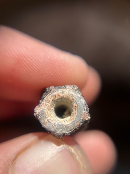 เปิดตะกรุดไม่ทราบที่ยาว 3.8 นิ้ว(มีสินค้าหลายรายการกดเข้ามาดูในโปรไฟล์ได้เลยครับ) รูปที่ 9