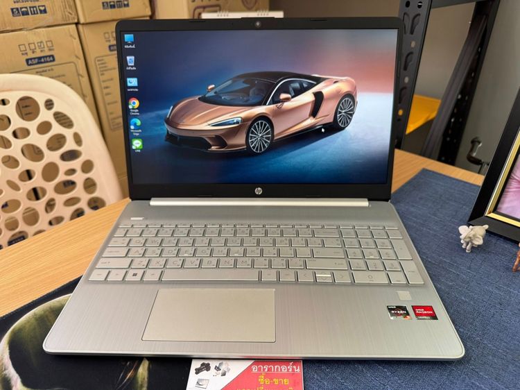อื่นๆ วินโดว์ 16 กิกะไบต์ HDMI ไม่ใช่ HP 15S-EQ3065AU Ryzen 5 5625U RAM 16GB SSD 512 m2