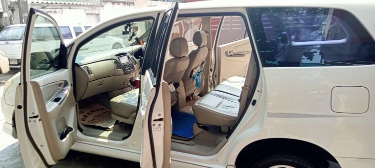 Toyota Innova 2010 2.0 Zenix HEV Smart Utility-car เบนซิน เกียร์อัตโนมัติ ขาว