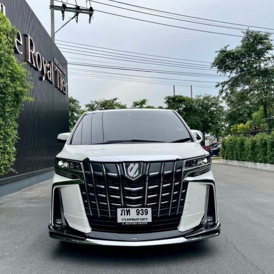 Toyota Alphard 2022 2.5 S C-Package Van เบนซิน เกียร์อัตโนมัติ ขาว รูปที่ 4