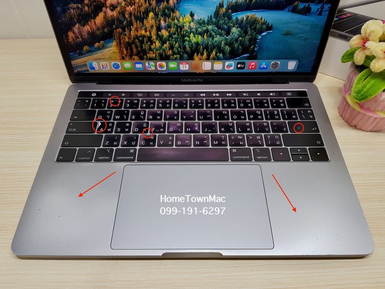 MacbookPro (Retina13-inch, 2019) Touchbar Quad-Core i5 2.4Ghz SSD 256Gb Ram 8Gb สี Space Gray ราคาสุดคุ้ม น่าโดน รูปที่ 12