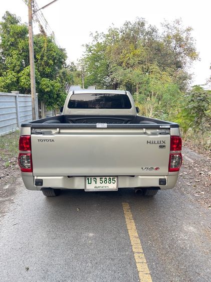 Toyota Hilux Vigo Champ 2011 2.5 J Single Cab Pickup ดีเซล ไม่ติดแก๊ส เกียร์ธรรมดา บรอนซ์เงิน รูปที่ 4
