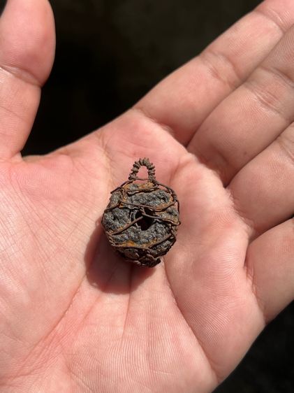 พิสมรใบลานบังปืนเลี่ยมลวดเก่า (มีสินค้าหลายรายการกดเข้ามาดูในโปรไฟล์ได้เลยครับ) รูปที่ 4