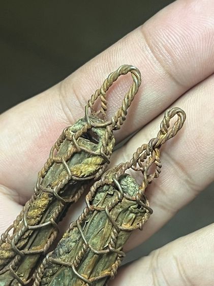 เปิดตะกรุดทองแดงถักลวดไม่ทราบที่ ยกคู่(มีสินค้าหลายรายการกดเข้ามาดูในโปรไฟล์ได้เลยครับ) รูปที่ 4