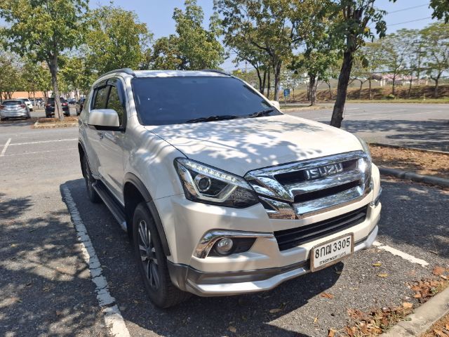 Isuzu MU-X 2018 1.9 The Iconic Utility-car ดีเซล ไม่ติดแก๊ส เกียร์อัตโนมัติ ขาว รูปที่ 3