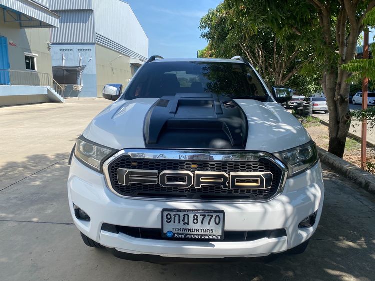 Ford Ranger 2019 2.0 Bi-Turbo 4WD Pickup ดีเซล ไม่ติดแก๊ส เกียร์อัตโนมัติ ขาว รูปที่ 2