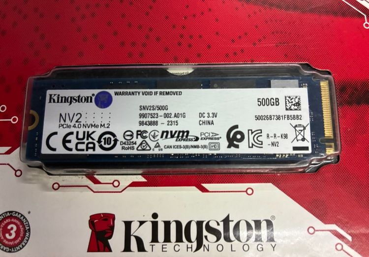 Kingston NV2 M.2 SSD 500GB 3500MB รูปที่ 2