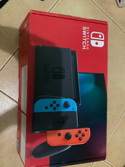 Nintendo switch v.2กล่องแดงพร้อมเมม128gb รูปที่ 5