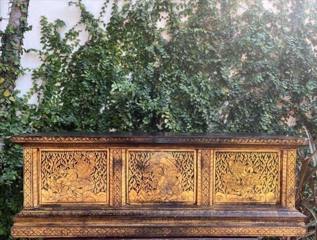  หีบธรรมยุครัตนะ สวยงาม สมบูรณ์