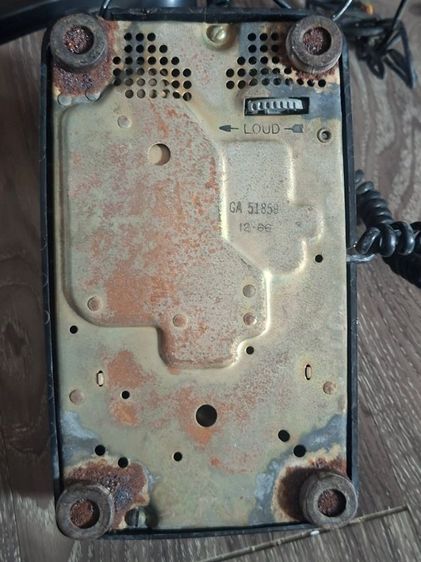 ขายโทรศัพท์แบบหมุนสีดำของเก่า วินเทจ รูปที่ 10