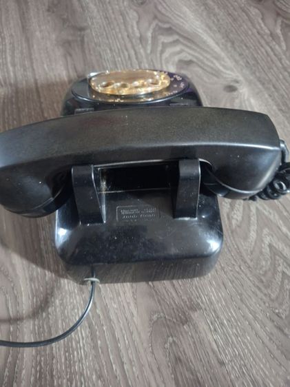 ขายโทรศัพท์แบบหมุนสีดำของเก่า วินเทจ รูปที่ 8