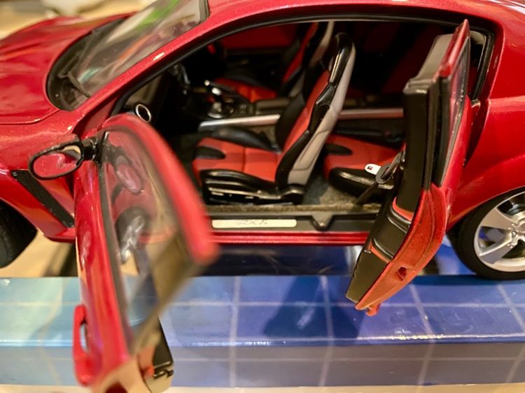 Rx8 scale 1 ต่อ 18 สีแดงมุก รูปที่ 3