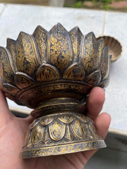 พานถมทอง หายาก สภาพสมบูรณ์ รูปที่ 2