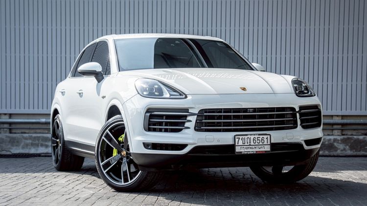Porsche Cayenne 2020 3.0 E-Hybrid 4WD Utility-car ปลั๊กอินไฮบริด (PHEV) ไม่ติดแก๊ส เกียร์อัตโนมัติ ขาว