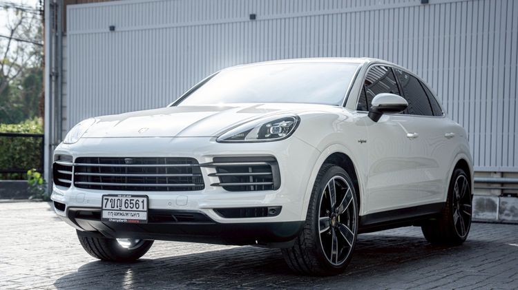 Porsche Cayenne 2020 3.0 E-Hybrid 4WD Utility-car ปลั๊กอินไฮบริด (PHEV) ไม่ติดแก๊ส เกียร์อัตโนมัติ ขาว รูปที่ 3