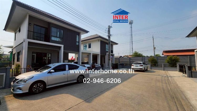 บ้านเเฝด 2 ชั้น 51.3 ตร.ว หมู่บ้านพลีโน่สุขสวัสดิ์ ประชาอุทิศ ใกล้มหาวิทยาลัยเทคโนโลยีพระจอมเกล้าธนบุรี(ม.บางมด) ซอยประชาอุทิศ90 พระสมุทรเจ รูปที่ 3