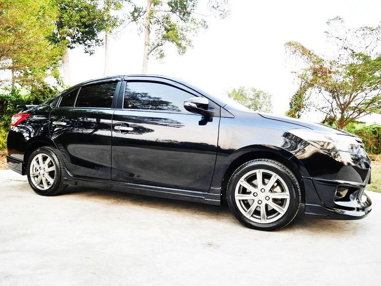 Toyota Vios 2013 1.5 S Sedan เบนซิน ไม่ติดแก๊ส เกียร์อัตโนมัติ ดำ รูปที่ 2