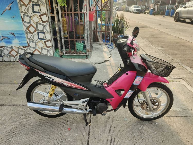 🛵ยังไงก็ขาย WAVE100 ปี 48 เครื่องดี สีสวย สตาร์ทเท้า เล่มชุดโอนครบ+เปลี่ยนถ่ายน้ำมันเครื่องฟรี ส่งฟรี30 ก.ม รูปที่ 3