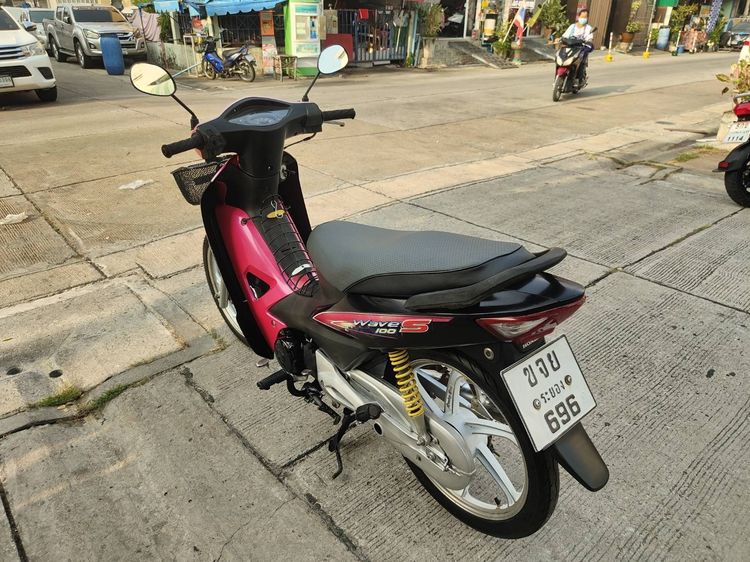🛵ยังไงก็ขาย WAVE100 ปี 48 เครื่องดี สีสวย สตาร์ทเท้า เล่มชุดโอนครบ+เปลี่ยนถ่ายน้ำมันเครื่องฟรี ส่งฟรี30 ก.ม รูปที่ 6