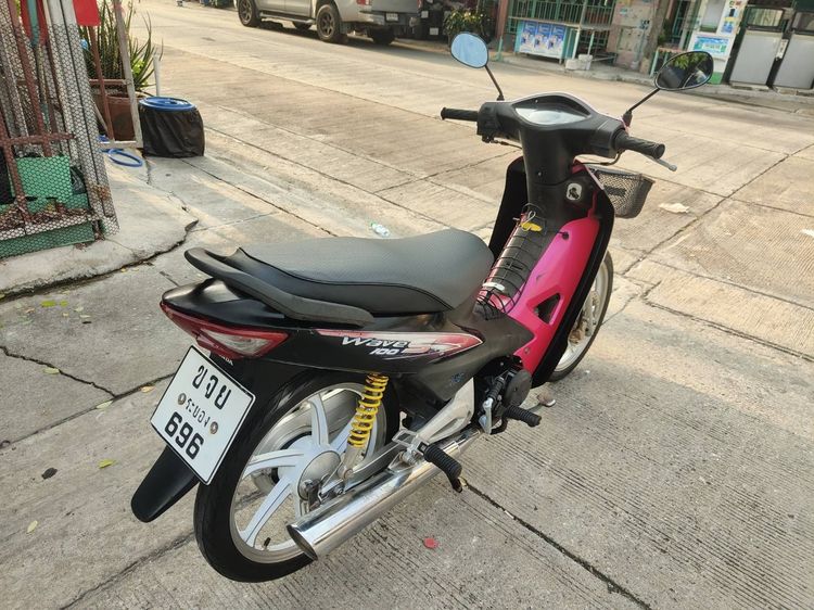 🛵ยังไงก็ขาย WAVE100 ปี 48 เครื่องดี สีสวย สตาร์ทเท้า เล่มชุดโอนครบ+เปลี่ยนถ่ายน้ำมันเครื่องฟรี ส่งฟรี30 ก.ม รูปที่ 7