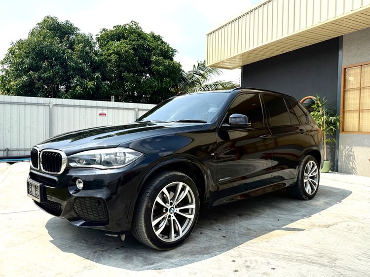 BMW X5 2014 3.0 xDrive30d M Sport 4WD Utility-car ดีเซล ไม่ติดแก๊ส เกียร์อัตโนมัติ ดำ รูปที่ 2