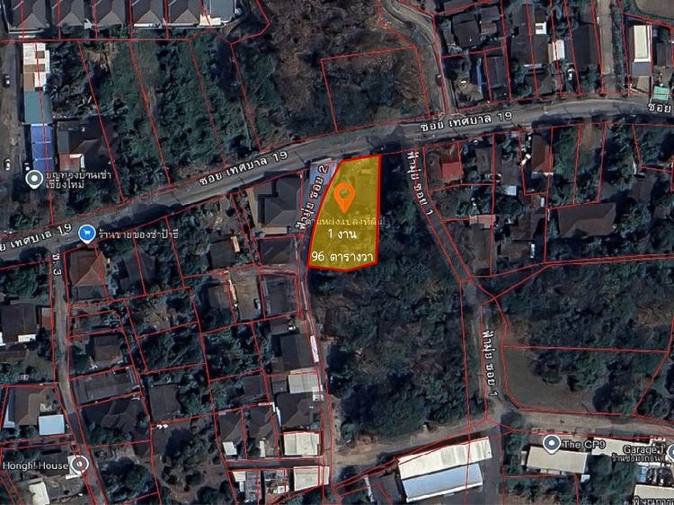 ขายที่ดิน 196 ตารางวา สันทราย เชียงใหม่