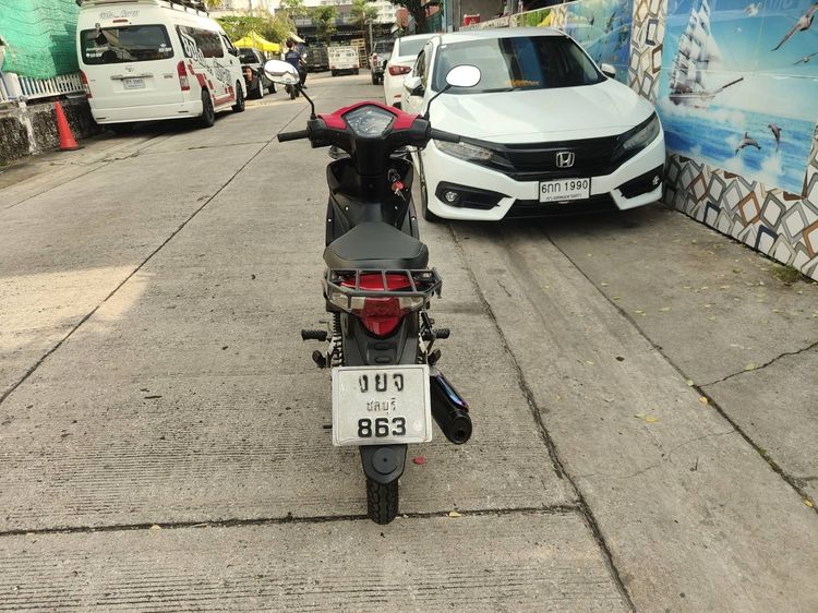 🛵ยังไงก็ขาย WAVE110 i ปี 52 เครื่องดี สีสวย สตาร์ทเท้า รถบ้านเดิมๆ เล่มชุดโอนครบ+เปลี่ยนถ่ายน้ำมันเครื่องฟรี ส่งฟรี30 ก.ม 💸 รูปที่ 5