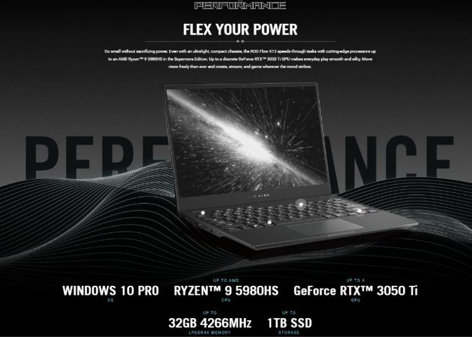 Republic Of Gamers (ROG Gaming) ใช่ อื่นๆ อื่นๆ อื่นๆ ASUS ROG Flow X13